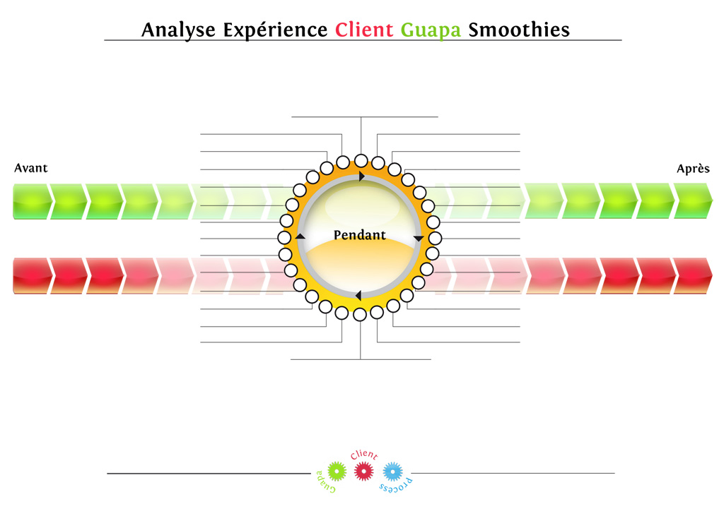 Tool used to analyse customer experience for a smoothies brand in Belgium