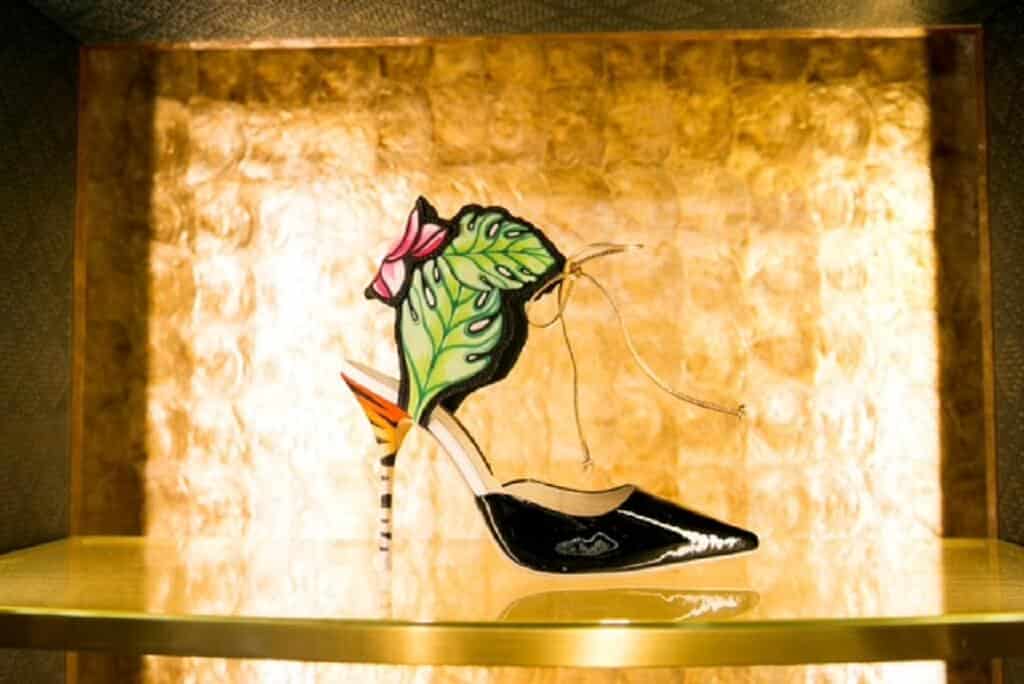 Illustration de notre publication "Sophia Webster crée un paradis de la chaussure au Harrods"