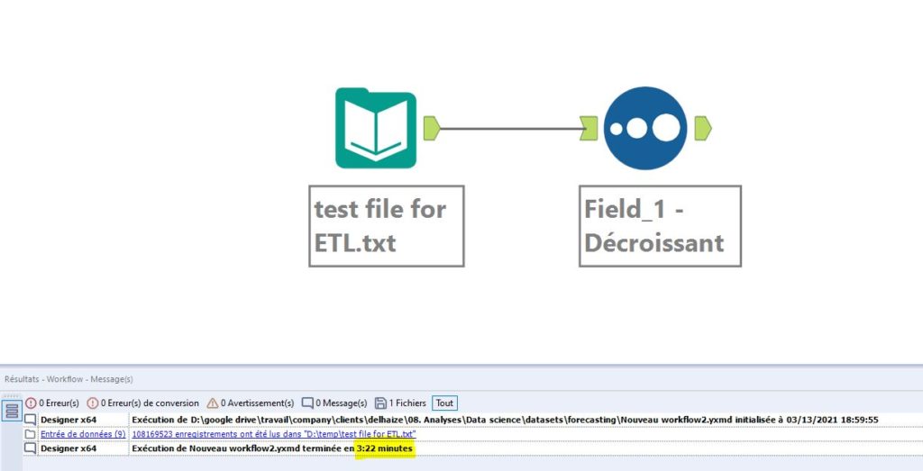 Benchmark which ETL to choose to handle large files?