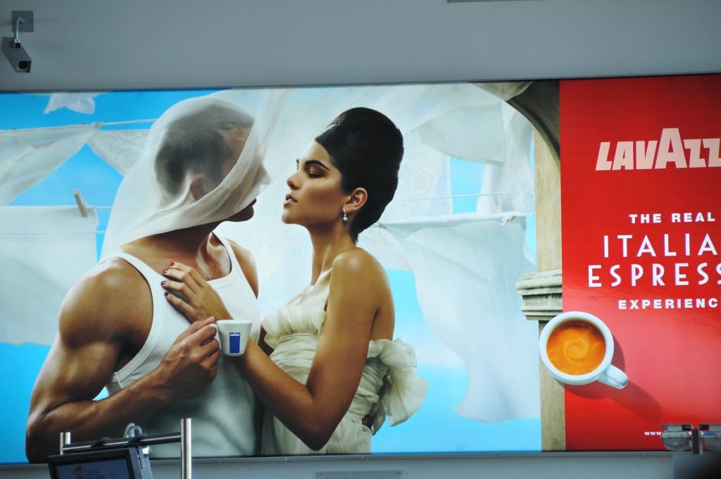 Illustration of our post "The clichés of Lavazza’s advertisement"