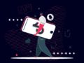 Illustration of our post "How algorithms (and Tik Tok) influence content creation"
