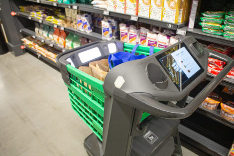 amazon smart shopping cart