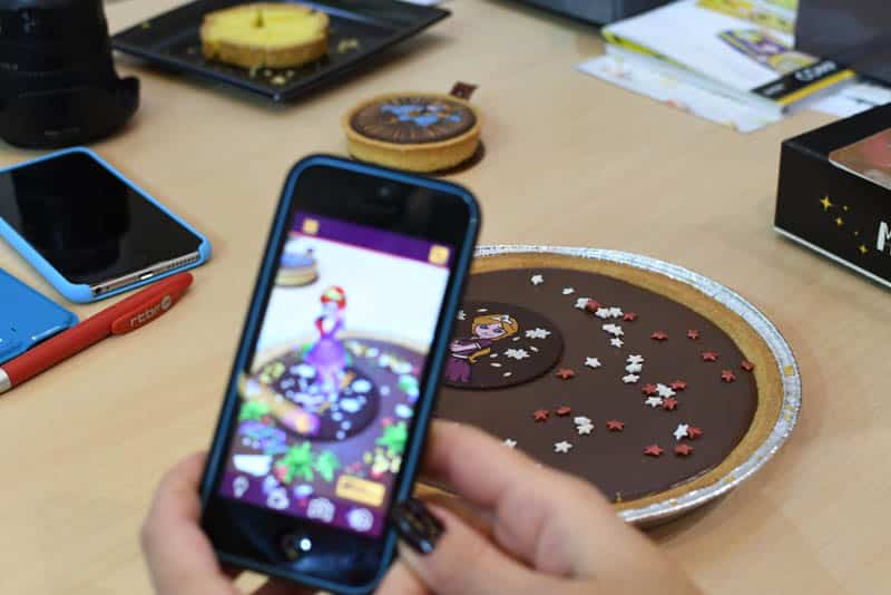 Illustration de notre publication "SIAL 2016 : un gâteau innovant utilisant la « réalité augmentée »"