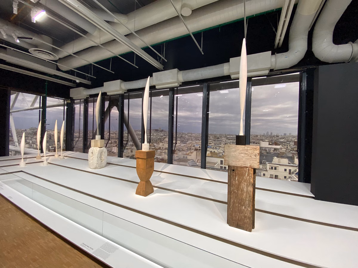 L'uccello nello spazio di Brancusi al Centre Pompidou