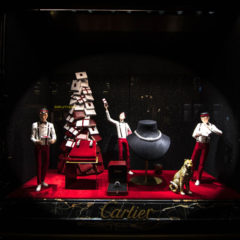 Innovation Retail : les vitrines de Noël de Cartier à Paris