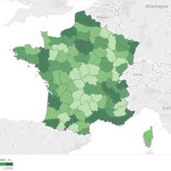 Data Mining: where in France are the most companies created?