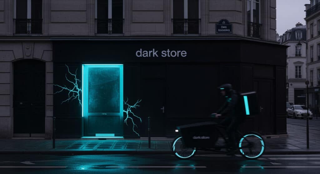 Ilustración de nuestra publicación "Dark stores: análisis cuantitativo y perspectivas"