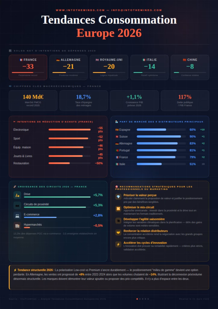 consumptietrends 2026 in Europa - marktanalyse en vooruitzichten