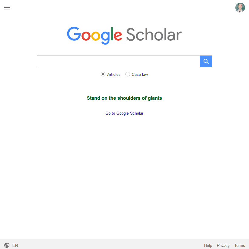 how to create an alert in google scholar