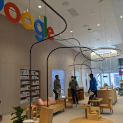 The Google store in Chelsea (New-York): experiential and different from Apple
