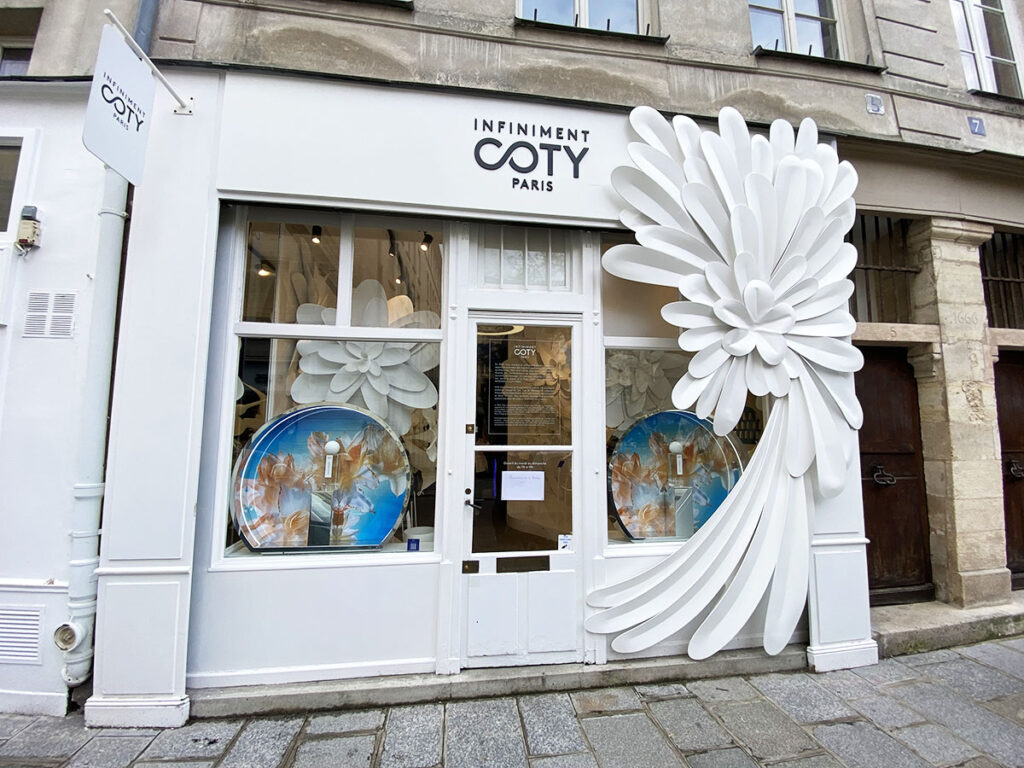 Illustratie van onze post "Infiniment Coty Paris: retailfavoriet van het jaar"