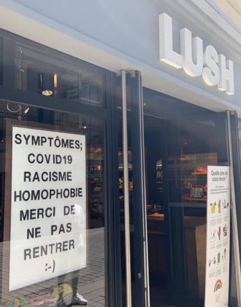 Negozio Lush Montpellier Francia