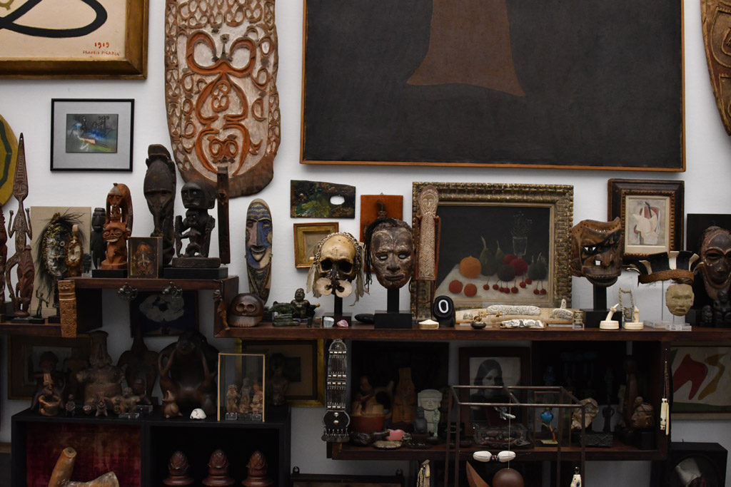 The "wall" of André Breton's studio