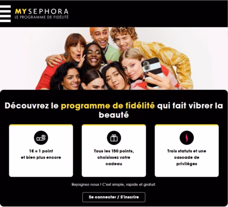 My Sephora screenshot