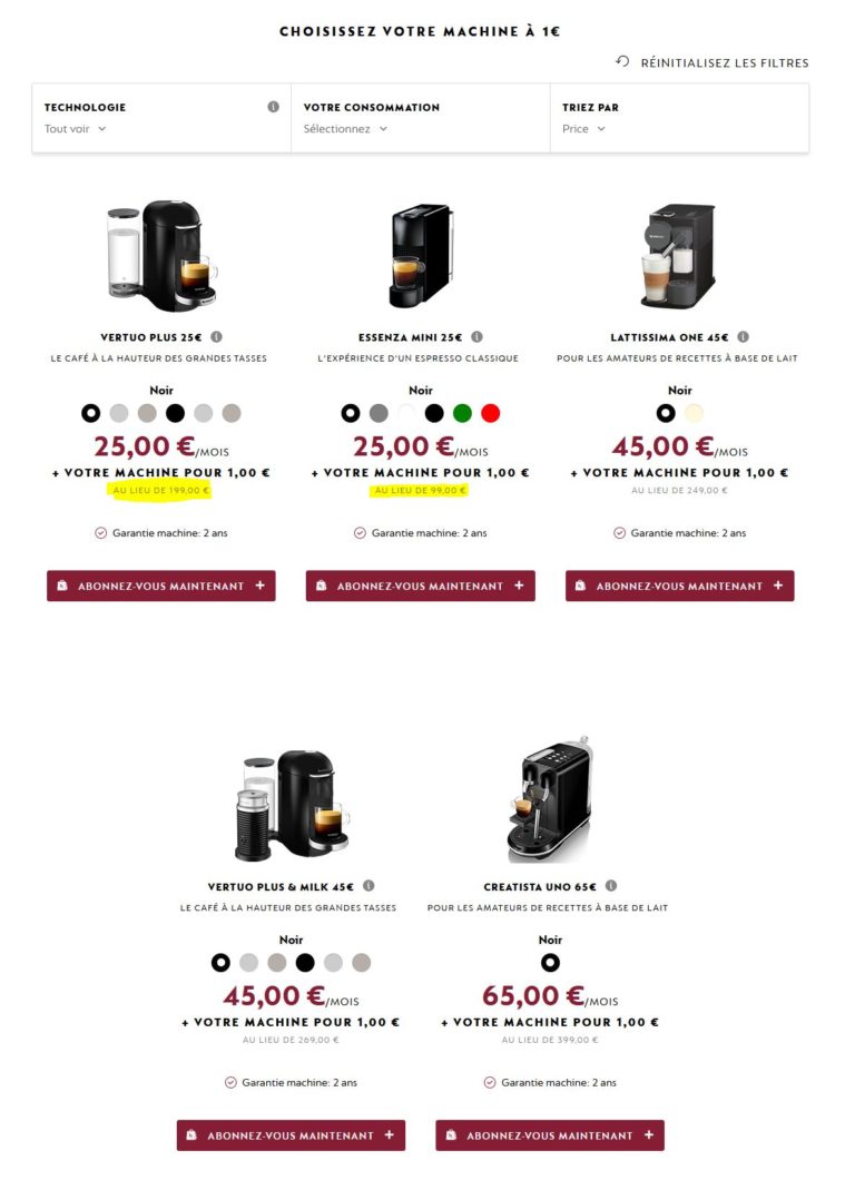 Nudge 3 tips from Nespresso to sell its most expensive machine