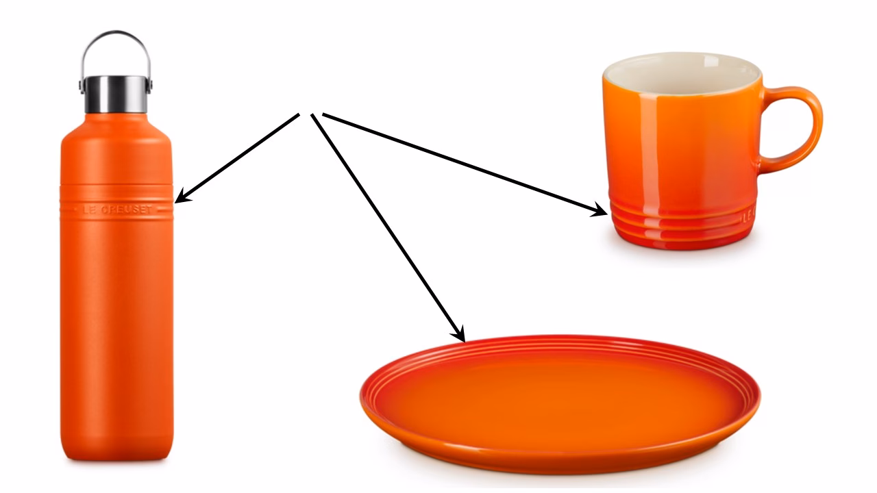 patterns objects Le Creuset