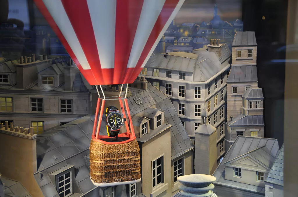 Schaufenster Louis Vuitton montgolfière