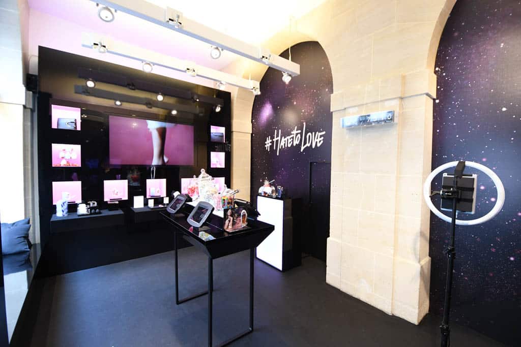 Popup store Thierry Mugler : une expérience sensorielle