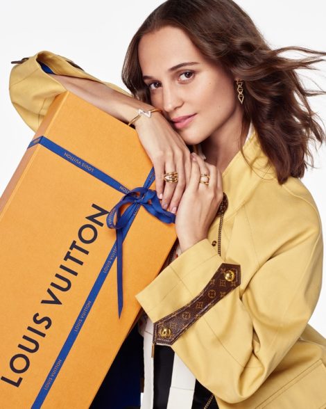 Ad for Vuitton with Alicia Vikander