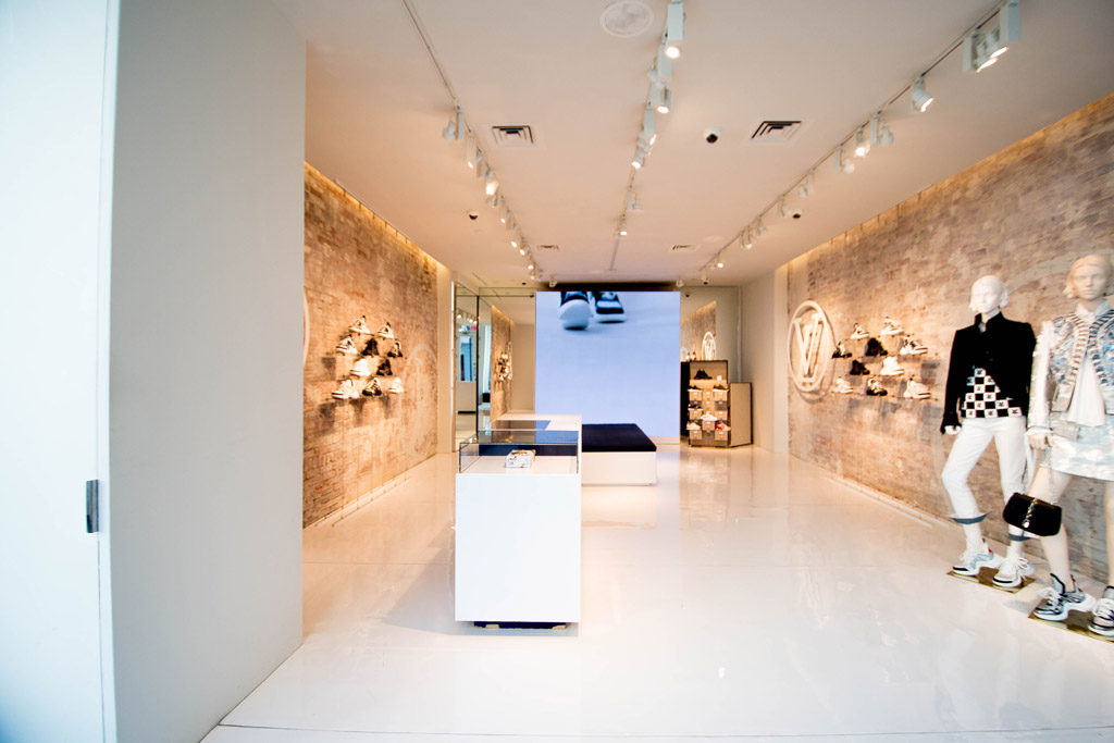 Inside the Louis Vuitton x Yayoi Kusama Pop Up Shop in Soho, NYC